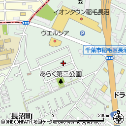 千葉県千葉市稲毛区長沼町150-68周辺の地図