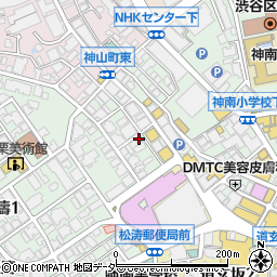 渋谷区松濤一丁目建物　００１２２０４４周辺の地図