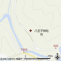 岐阜県本巣市根尾松田610周辺の地図