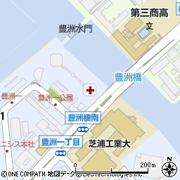 東京都江東区豊洲1丁目3-1周辺の地図