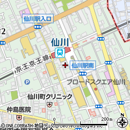 伊藤興産仙川タウンビル周辺の地図
