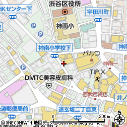 焼肉 炙 ABURI 渋谷本店周辺の地図