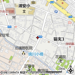 宇田川ビル周辺の地図
