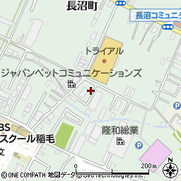 千葉県千葉市稲毛区長沼町120-1周辺の地図