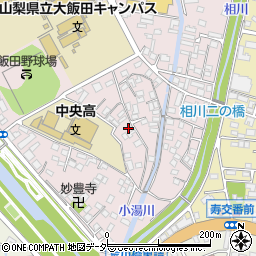 山梨県甲府市飯田5丁目7-19周辺の地図