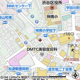 東京都渋谷区宇田川町36周辺の地図