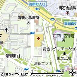 株式会社新兵衛　江戸川店周辺の地図