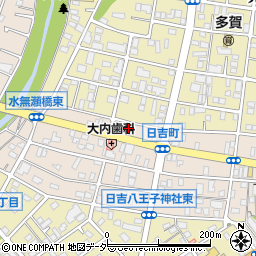 総合エネルギー株式会社　八王子日吉町ＳＳ周辺の地図