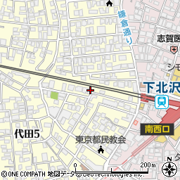 東京都世田谷区代田5丁目31周辺の地図