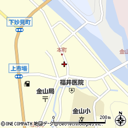 岐阜県下呂市金山町金山2066周辺の地図
