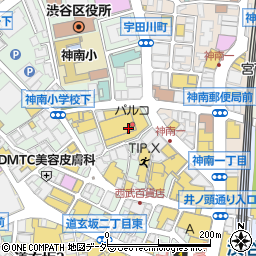 クラフトビールダイニング SCHMATZ ‐シュマッツ‐ 渋谷PARCO周辺の地図