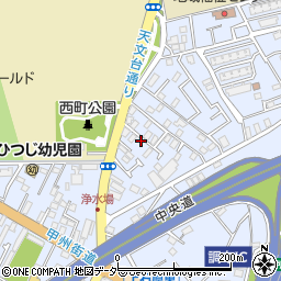 東京都調布市富士見町1丁目22-11周辺の地図