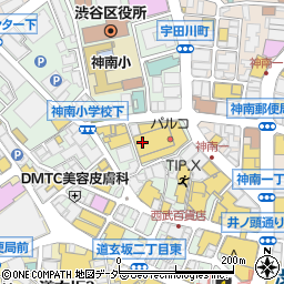 東京都渋谷区宇田川町14周辺の地図