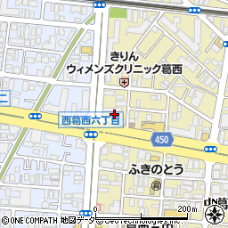 日産東京ピーズステージ葛西周辺の地図