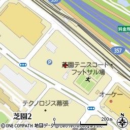 千葉県習志野市芝園1丁目周辺の地図