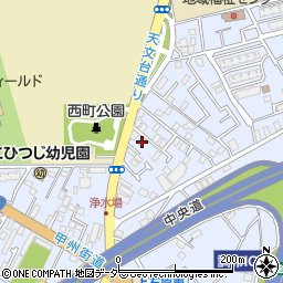 東京都調布市富士見町1丁目22-10周辺の地図