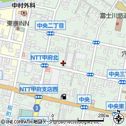 デイサービスセンターきぼう 甲府中央事業所周辺の地図