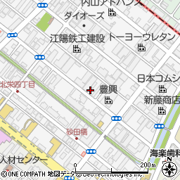 千葉県浦安市北栄4丁目15-3周辺の地図