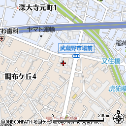 香道教室周辺の地図