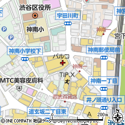 東京都渋谷区宇田川町15周辺の地図