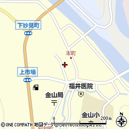 岐阜県下呂市金山町金山2063周辺の地図
