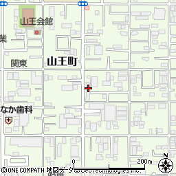 千葉県千葉市稲毛区山王町391周辺の地図