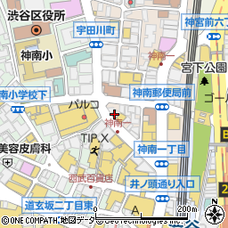 パソコンドック２４　渋谷店周辺の地図