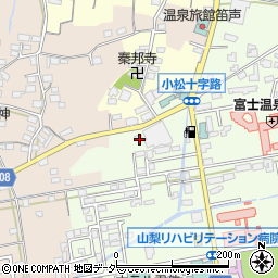 山梨県笛吹市春日居町小松1144周辺の地図