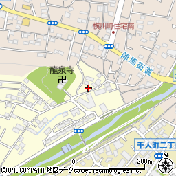 東京都八王子市長房町3周辺の地図