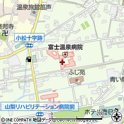 山梨県笛吹市春日居町小松1177周辺の地図