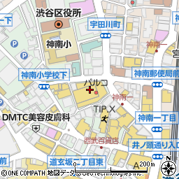 渋谷 牡蠣屋 渋谷パルコ店周辺の地図