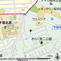 千葉県千葉市稲毛区長沼町150-14周辺の地図