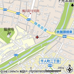 東京都八王子市横川町1周辺の地図