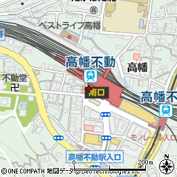 日野警察署高幡不動駅南口交番周辺の地図
