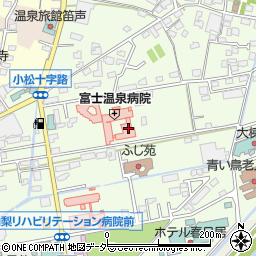 山梨県笛吹市春日居町小松1179周辺の地図