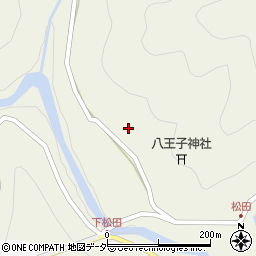 岐阜県本巣市根尾松田612周辺の地図