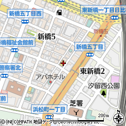 国鉄労働組合東日本本部周辺の地図