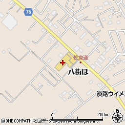 千葉トヨペット八街店周辺の地図