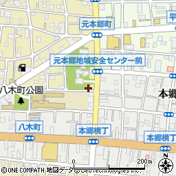 東京都八王子市元本郷町1丁目1-12周辺の地図