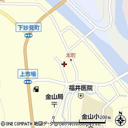 岐阜県下呂市金山町金山2062周辺の地図