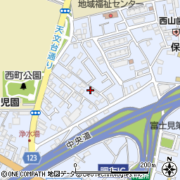 東京都調布市富士見町1丁目25-6周辺の地図