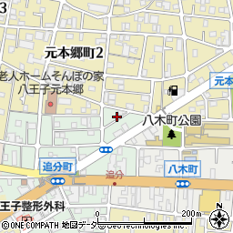 東京都八王子市追分町19周辺の地図