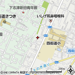 千葉県四街道市四街道1554-28周辺の地図