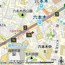 R1 TOKYO Bar&Restaurant周辺の地図