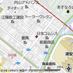 千葉県浦安市北栄4丁目13-58周辺の地図