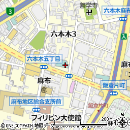 BALCON TOKYO周辺の地図