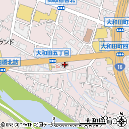八王子大和田郵便局 ＡＴＭ周辺の地図