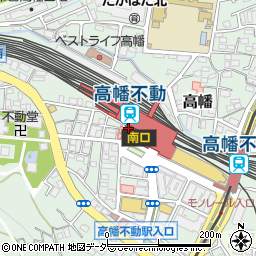 株式会社金子園　高幡店周辺の地図