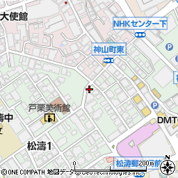 松涛共同ビル周辺の地図