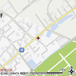 千葉県匝瑳市野手17097-1周辺の地図